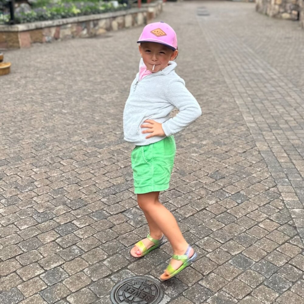 Cat & Jack Tessa Multi Ombre Glitter Hook & Loop Jelly Sandals Size 11